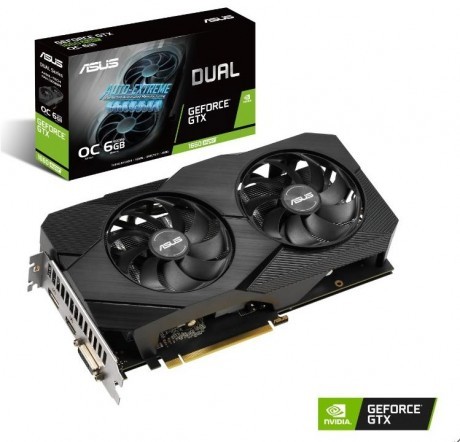 ASUS DUAL-GTX1660S-O6G-EVO 6GB GDDR6 HDMI DP192Bit