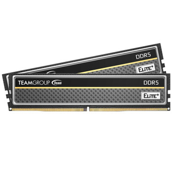 Team Elite Plus Black 16 GB 2x8GB 5200Mhz DDR5 CL42 UDIMM RAM (TPBD516G5200HC42DC016)