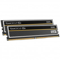 Team Elite Plus Black 16 GB 2x8GB 5200Mhz DDR5 CL42 UDIMM RAM (TPBD516G5200HC42DC016)