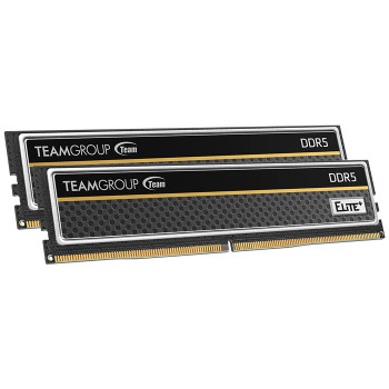 Team Elite Plus Black 16 GB 2x8GB 5200Mhz DDR5 CL42 UDIMM RAM (TPBD516G5200HC42DC016)