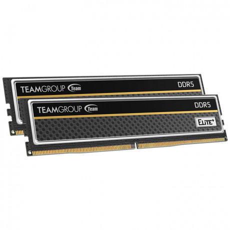 Team Elite Plus Black 16 GB 2x8GB 5200Mhz DDR5 CL42 UDIMM RAM (TPBD516G5200HC42DC016)