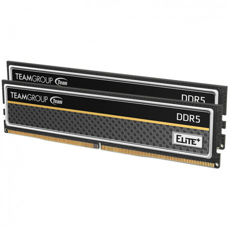 Team Elite Plus Black 16 GB 2x8GB 5200Mhz DDR5 CL42 UDIMM RAM (TPBD516G5200HC42DC016)