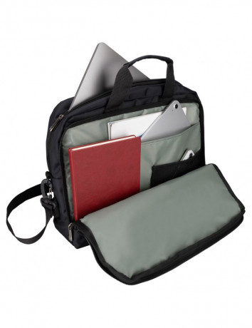 PLM SIENNA NOTEBOOK SIRT ÇANTASI SİYAH 15.6
