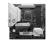 MSI B760M PROJECT ZERO DDR5 7800MHZ MATX 1700p